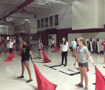Third day of 9-5 camp, and still going strong. (@mhscguard, 8/16/17)