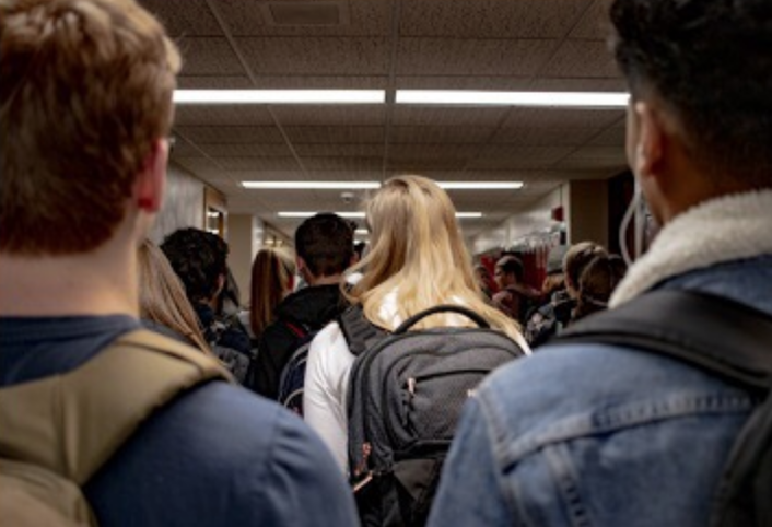  Students experience sexual harassment within the halls of the school building, from hallways to classrooms.