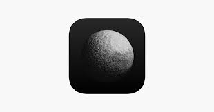 The Co-Star app icon, displaying a partially illuminated moon to create intrigue.