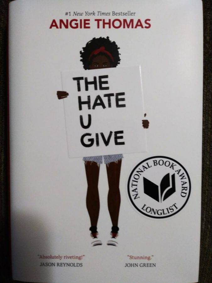 The cover of The Hate U Give.