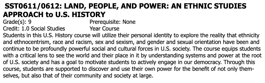 +As+part+of+the+MHS+social+studies+department%E2%80%99s+initiative+to+revamp+the+curriculum%2C+Land%2C+People%2C+and+Power%3A+An+Ethnic+Studies+Approach+to+U.S.+History+already+appears+in+the+MHS+2021-2022+Course+Offerings+Booklet.+This+class+will+focus+on+critical+thinking+and+diverse+perspectives+as+they+pertain+to+American+history.+Required+for+all+freshmen+starting+next+year%2C+this+course+will+add+a+new+layer+of+cultural+awareness+to+every+student%E2%80%99s+high+school+experience.