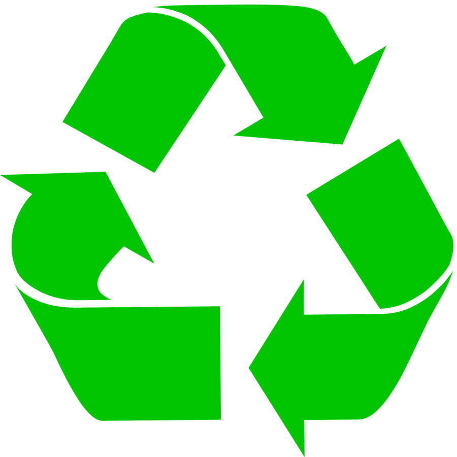 This universal symbol represents the sustainable practice of reducing, reusing, and recycling.