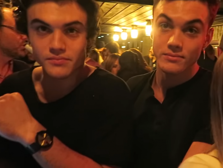 Ethan (left) and Grayson (right) Dolan at the Thinkific YouTube Creator Summit in 2017.