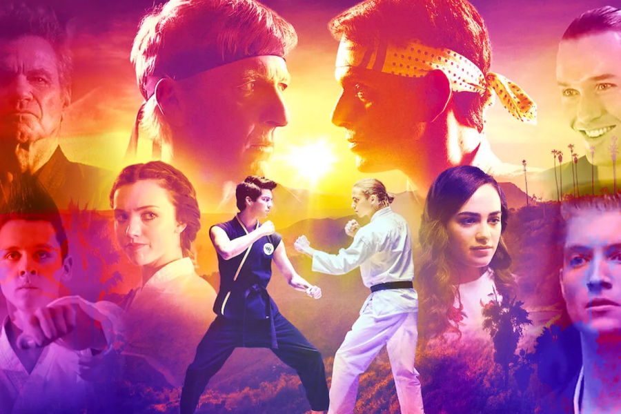 Accurate cover for Cobra Kai season 4. Was the show as exciting as the cover? 