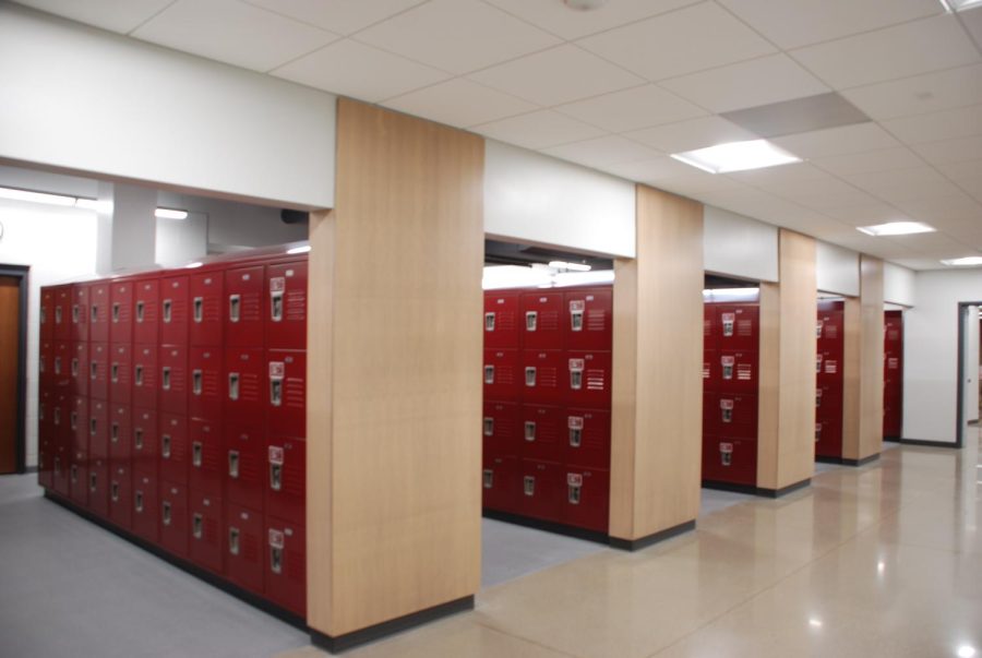 There are 819 total lockers in an alcove near the North Commons, with 164 lockers reserved for Clark Street Community School students and 24 reserved for special education students. The lockers were chosen on a first come, first served basis and assigned randomly, regardless of grade. Administrative Assistant Katharine Mamrosh explained: “The year before, it was just [for] freshman, but we wanted to give more people the opportunity to have [a locker].”