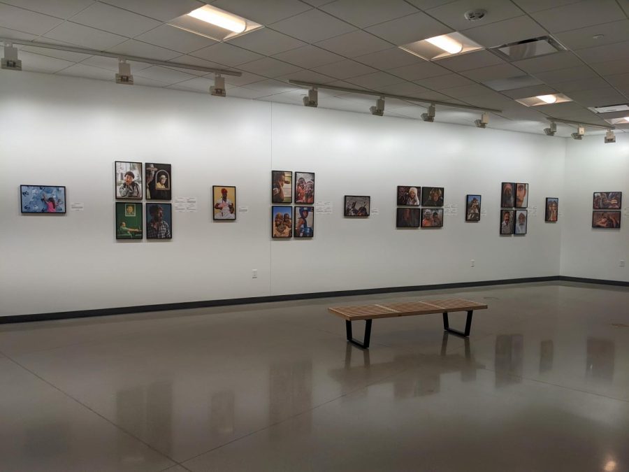 Currently, MHS’s art gallery is displaying a series of photographs taken by local photographer, Catherine Zdeblick. There are 36 pictures that showcase a diverse array of international cultures. On the ceiling, 19 spotlights point to the impressive artwork on the walls. Later on in the school year, ceramics, wood-working and other creative classes will have their artwork on display here as well. Large floor-to-ceiling windows open the gallery up to the hallway.