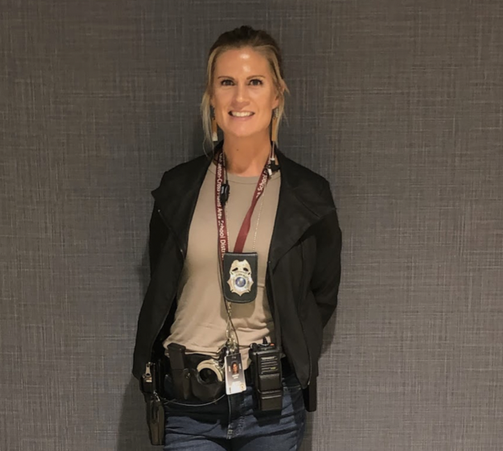 Kim Wood is the new School Resource Officer at Middleton High School and will continue to serve in the role for the next three years. After 16 years in the Middleton Police Department, she is excited for this new opportunity to connect with students from the community.