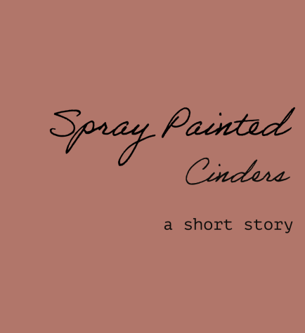 Spray Painted Cinders