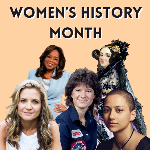 These five women are just a few of the accomplished people we celebrate during Womens History Month. 