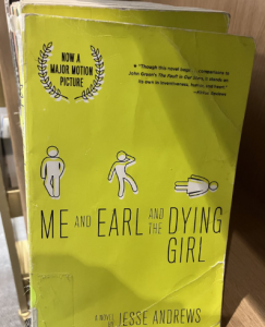 "Me and Earl and the Dying Girl" in the Group Reading section of Middleton High School's North LMC.