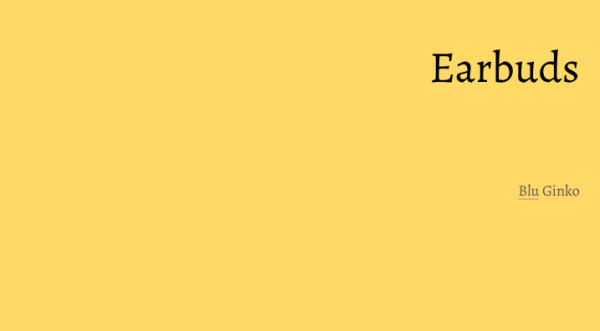 Earbuds