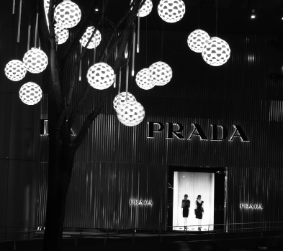 Prada is a popular designer fashion company based in Italy.