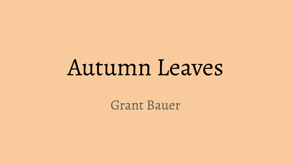 Autumn Leaves