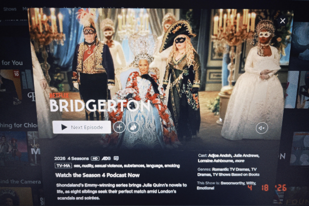 Bridgerton is one of the main motivators for the rise in popularity of regency romances. It is available to watch on Netflix.
