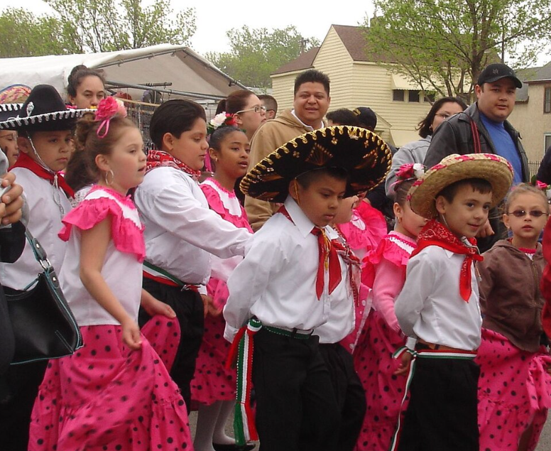 A Cinco de Mayo parade, taken on May 5, 2007 at St. Paul, Minnesota.